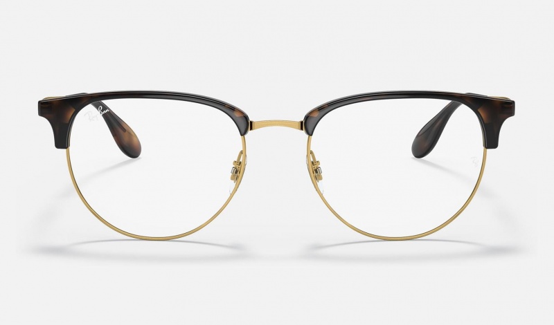 Ray Ban RB6396 Optics Men's Eyeglasses Gold | 25684-BTMD