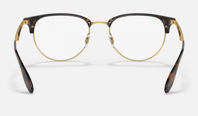 Ray Ban RB6396 Optics Men's Eyeglasses Gold | 25684-BTMD