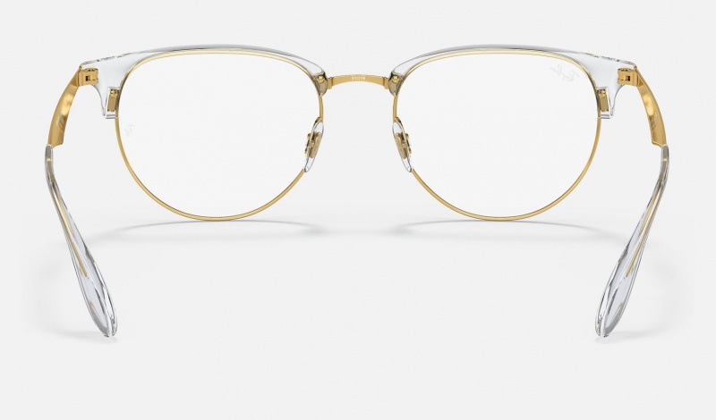 Ray Ban RB6396 Optics Men's Eyeglasses Gold | 70238-JROV