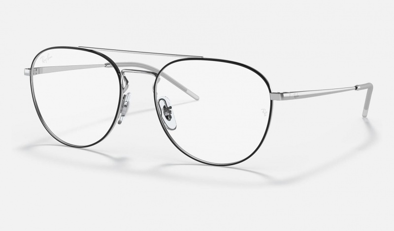 Ray Ban RB6414 Optics Women\'s Eyeglasses Silver | 20491-MUXQ