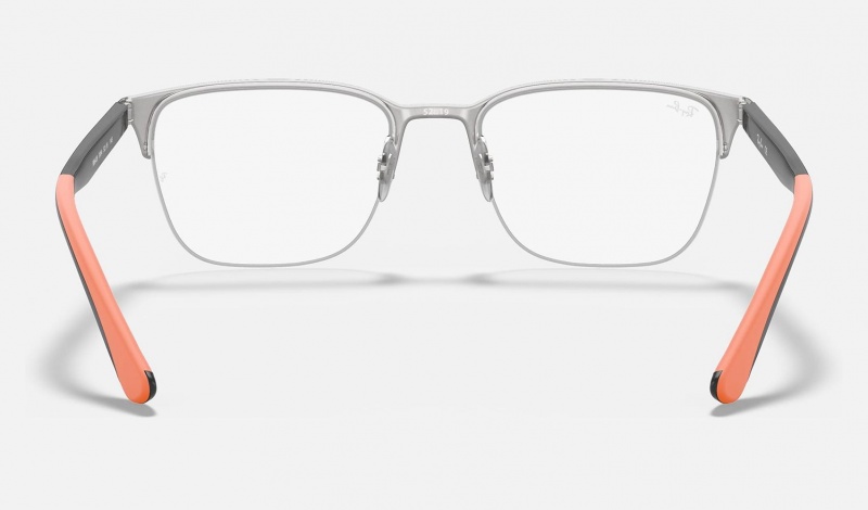 Ray Ban RB6428 Optics Men's Eyeglasses Grey | 96052-JSWN