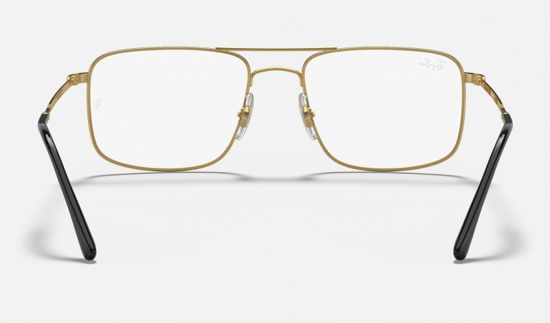 Ray Ban RB6434 Optics Men's Eyeglasses Gold | 70238-VSIW