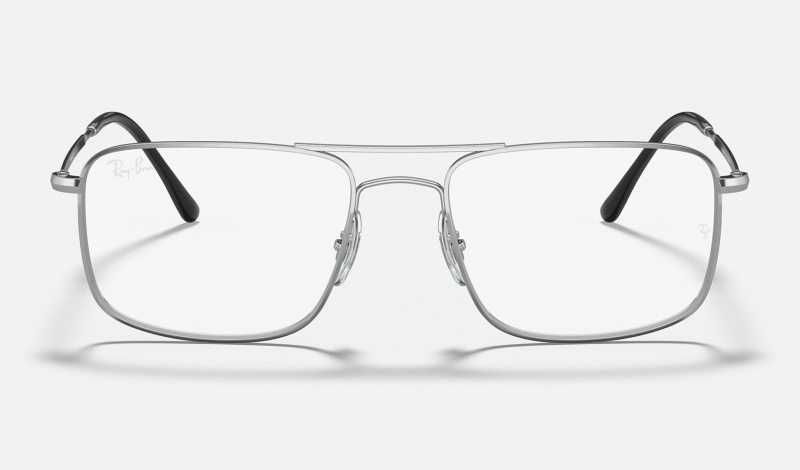 Ray Ban RB6434 Optics Men's Eyeglasses Silver | 39275-OGHA