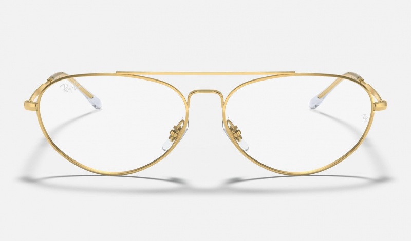 Ray Ban RB6454 Optics Men's Eyeglasses Gold | 62850-FRAL