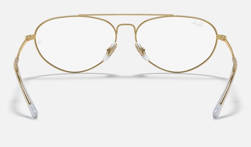 Ray Ban RB6454 Optics Men's Eyeglasses Gold | 62850-FRAL