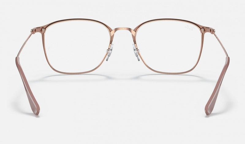 Ray Ban RB6466 Optics Women's Eyeglasses Beige | 43267-MPLY