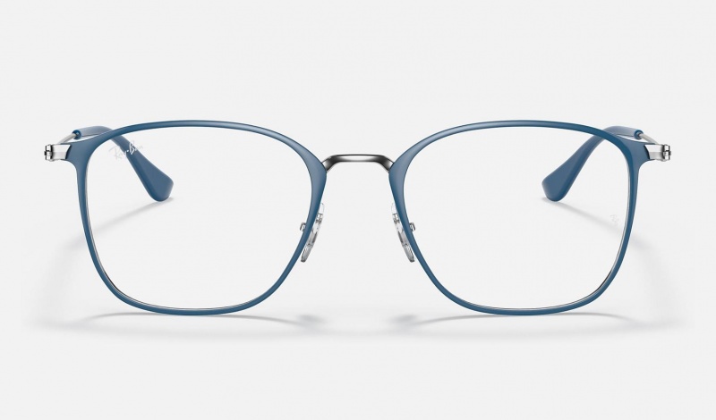 Ray Ban RB6466 Optics Women's Eyeglasses Blue | 47513-NWMS