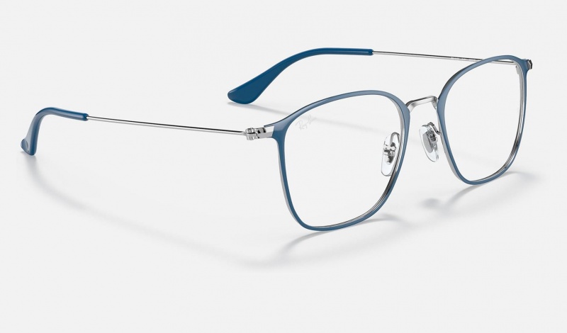 Ray Ban RB6466 Optics Women's Eyeglasses Blue | 47513-NWMS