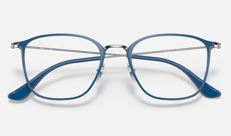 Ray Ban RB6466 Optics Women's Eyeglasses Blue | 47513-NWMS