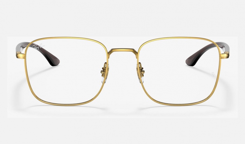 Ray Ban RB6469 Optics Men's Eyeglasses Gold | 12735-FOVU