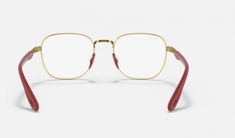 Ray Ban RB6484m Scuderia Ferrari Collection Women's Eyeglasses Gold | 73216-FGIE