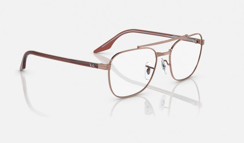 Ray Ban RB6485 Optics Men's Eyeglasses Copper | 94805-ZVCU