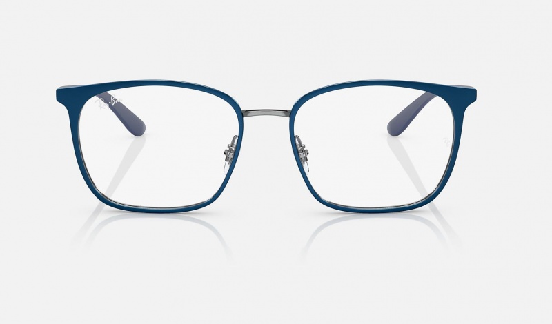 Ray Ban RB6486 Optics Women's Eyeglasses Blue | 65792-QUHN