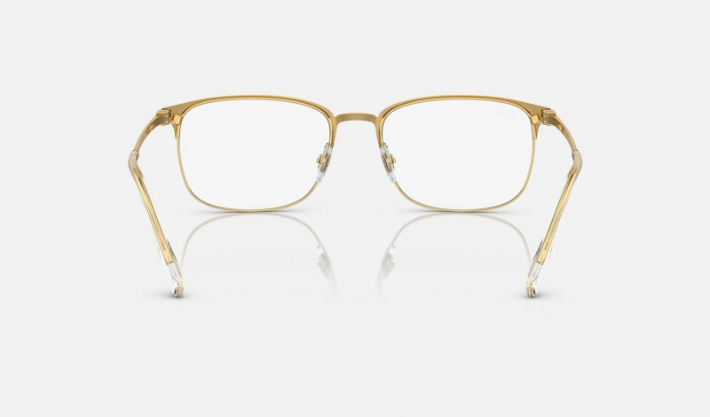 Ray Ban RB6494 Optics Men's Eyeglasses Gold | 26517-DQSP