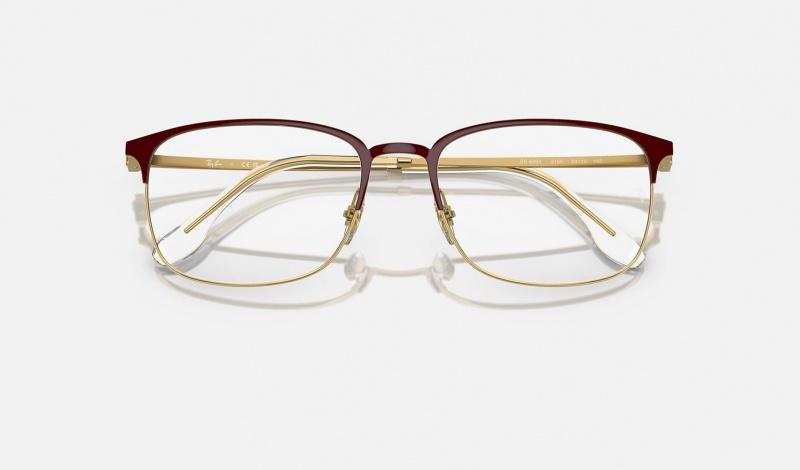 Ray Ban RB6494 Optics Men's Eyeglasses Gold | 26517-DQSP