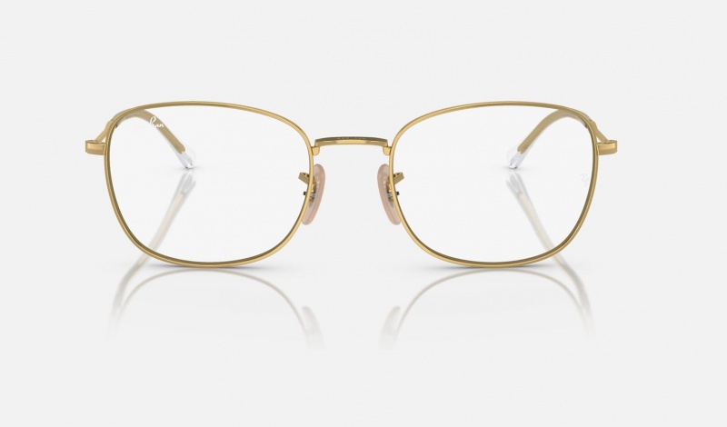 Ray Ban RB6497 Optics Women's Eyeglasses Gold | 17450-MDVI