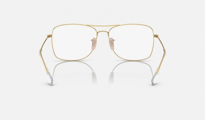 Ray Ban RB6498 Optics Men's Eyeglasses Gold | 12930-BIZR