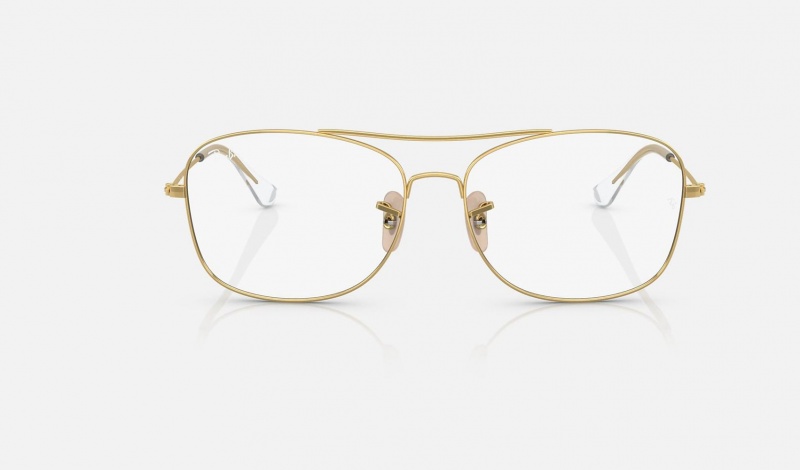 Ray Ban RB6499 Optics Men's Eyeglasses Gold | 63574-UFEX