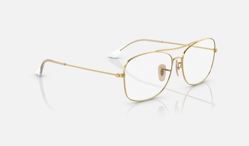 Ray Ban RB6499 Optics Men's Eyeglasses Gold | 63574-UFEX