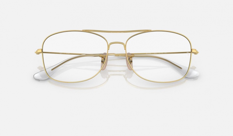 Ray Ban RB6499 Optics Men's Eyeglasses Gold | 63574-UFEX