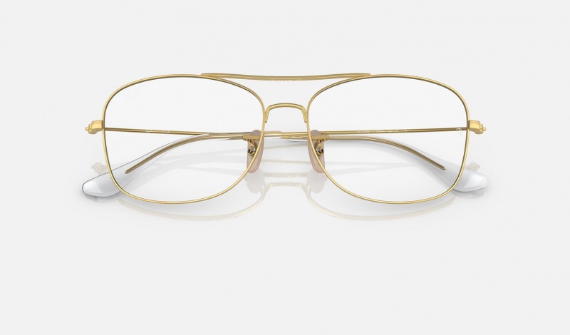 Ray Ban RB6499 Optics Women's Eyeglasses Gold | 62795-KLEI