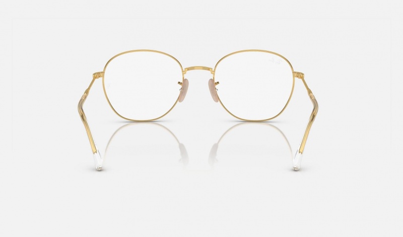 Ray Ban RB6509 Optics Women's Eyeglasses Gold | 87306-MFAX