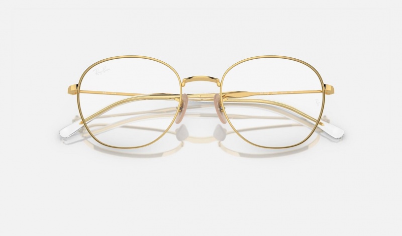 Ray Ban RB6509 Optics Women's Eyeglasses Gold | 87306-MFAX