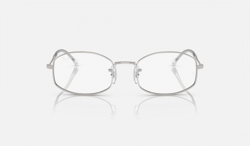 Ray Ban RB6510 Optics Men's Eyeglasses Silver | 10487-NDMS