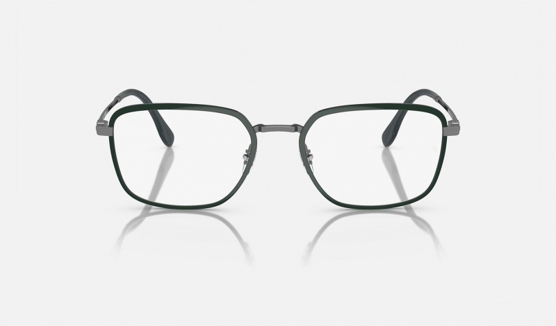 Ray Ban RB6511 Optics Men's Eyeglasses Green | 45398-PBGI