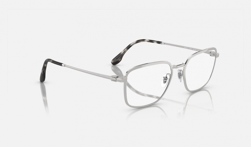 Ray Ban RB6511 Optics Men's Eyeglasses Silver | 91347-EBXJ