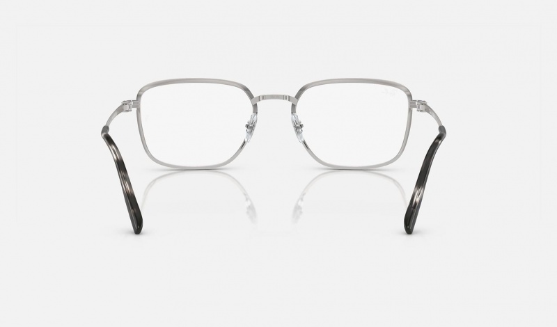 Ray Ban RB6511 Optics Men's Eyeglasses Silver | 91347-EBXJ