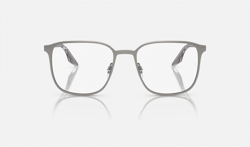 Ray Ban RB6512 Optics Men's Eyeglasses Grey | 84392-PWHC