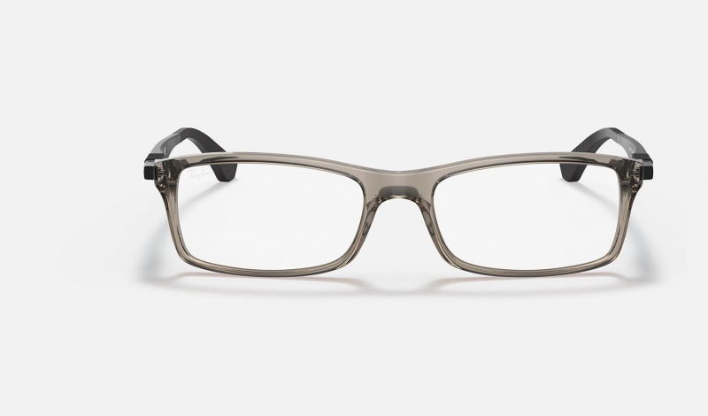 Ray Ban RB7017 Optics Men's Eyeglasses Grey | 51267-BZLY