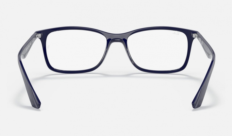 Ray Ban RB7047 Optics Men's Eyeglasses Blue | 38706-CDJA