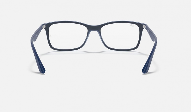 Ray Ban RB7047 Optics Men's Eyeglasses Blue | 06375-ZSXM