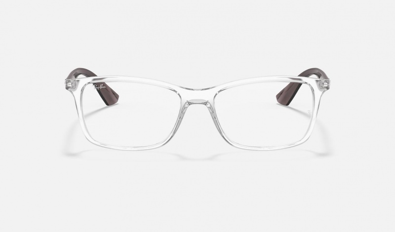 Ray Ban RB7047 Optics Men's Eyeglasses Silver | 79013-HVEB