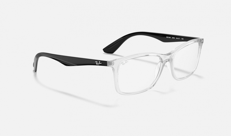 Ray Ban RB7047 Optics Men's Eyeglasses Silver | 65712-BATS