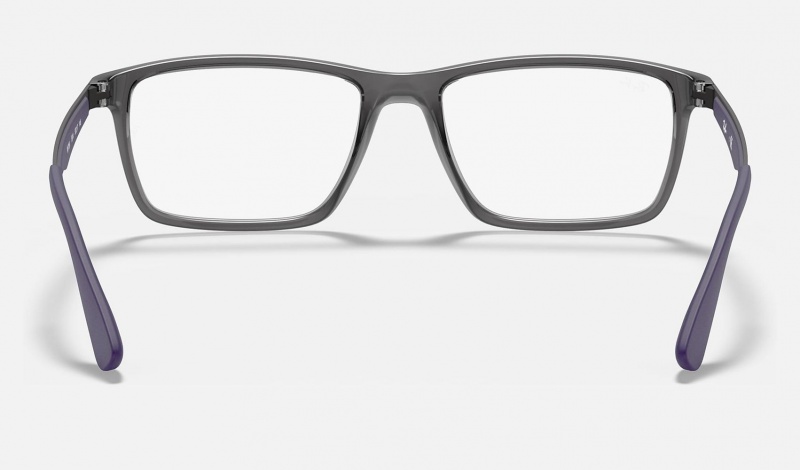 Ray Ban RB7056 Optics Men's Eyeglasses Grey | 03197-LIEX