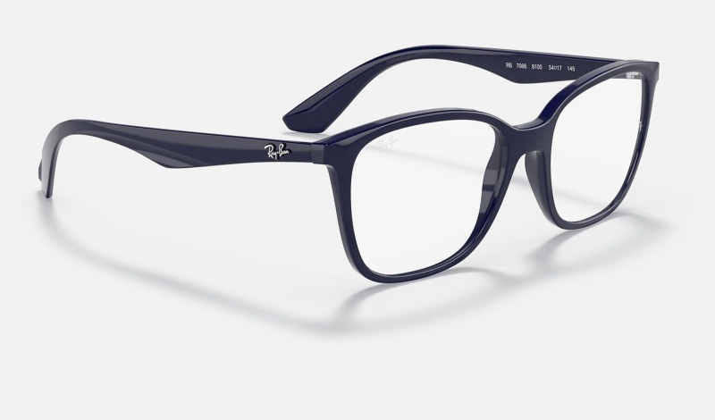 Ray Ban RB7066 Optics Men's Eyeglasses Blue | 57293-XFUV