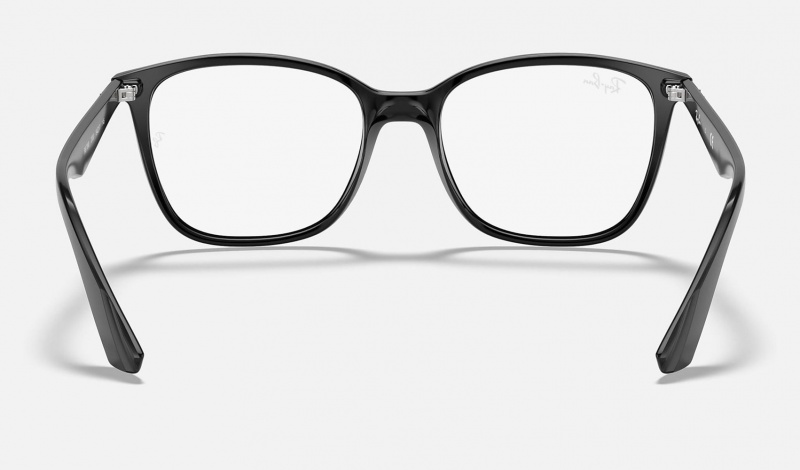 Ray Ban RB7066 Optics Men's Eyeglasses Black | 63784-YAEW