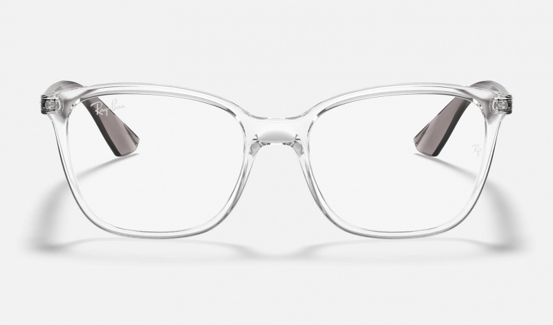 Ray Ban RB7066 Optics Men's Eyeglasses Silver | 50329-OEKU