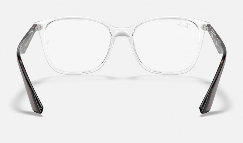 Ray Ban RB7066 Optics Men's Eyeglasses Silver | 50329-OEKU