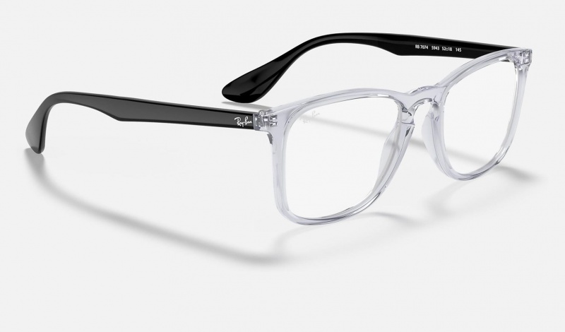 Ray Ban RB7074 Optics Men's Eyeglasses Silver | 27891-TPDU