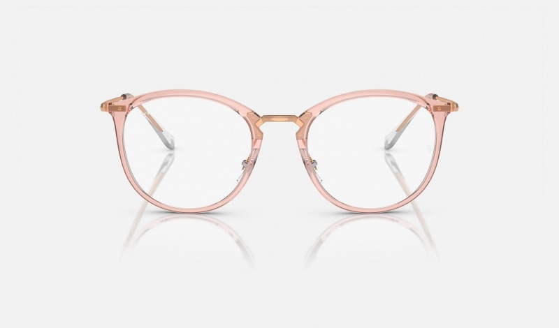 Ray Ban RB7140 Optics Women's Eyeglasses Pink | 87165-HRGA