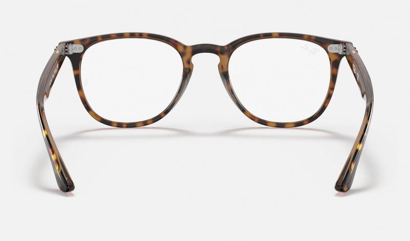 Ray Ban RB7159 Optics Men's Eyeglasses Brown | 52680-AOUZ