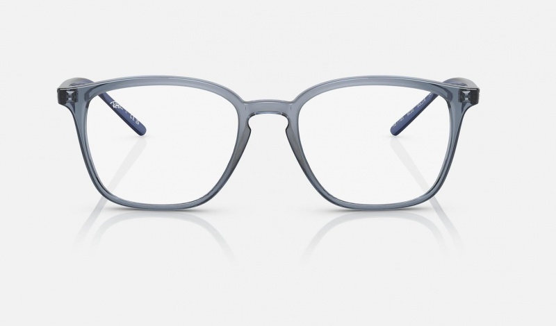 Ray Ban RB7185 Optics Men's Eyeglasses Blue | 83519-IRJP