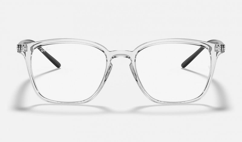 Ray Ban RB7185 Women's Eyeglasses Silver | 93807-YIWF