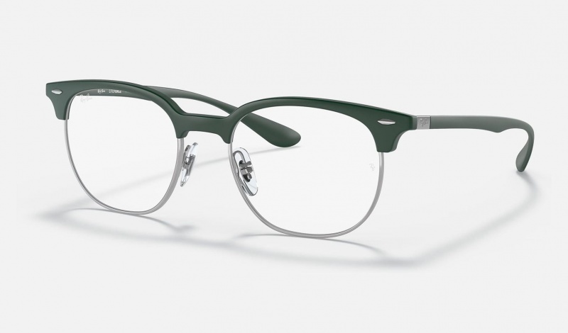 Ray Ban RB7186 Optics Men\'s Eyeglasses Green | 46130-FSHV