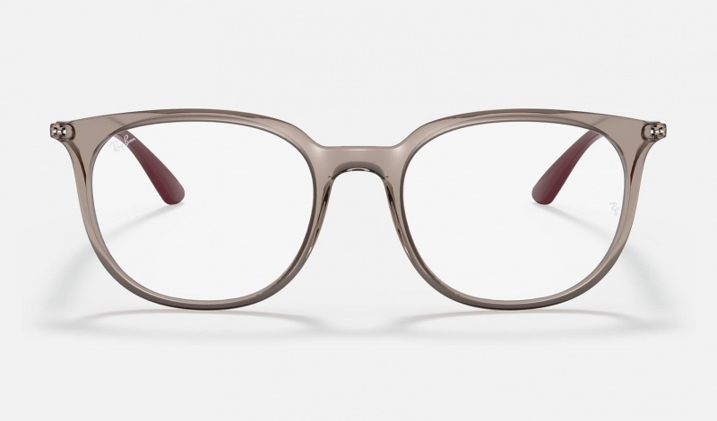 Ray Ban RB7190 Optics Men's Eyeglasses Grey | 18759-QZBL