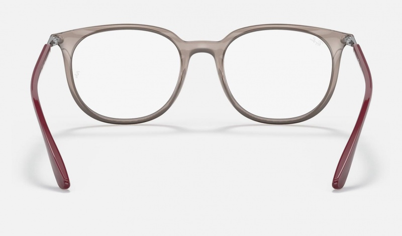 Ray Ban RB7190 Optics Men's Eyeglasses Grey | 18759-QZBL